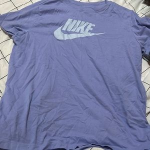 purple nike tee
